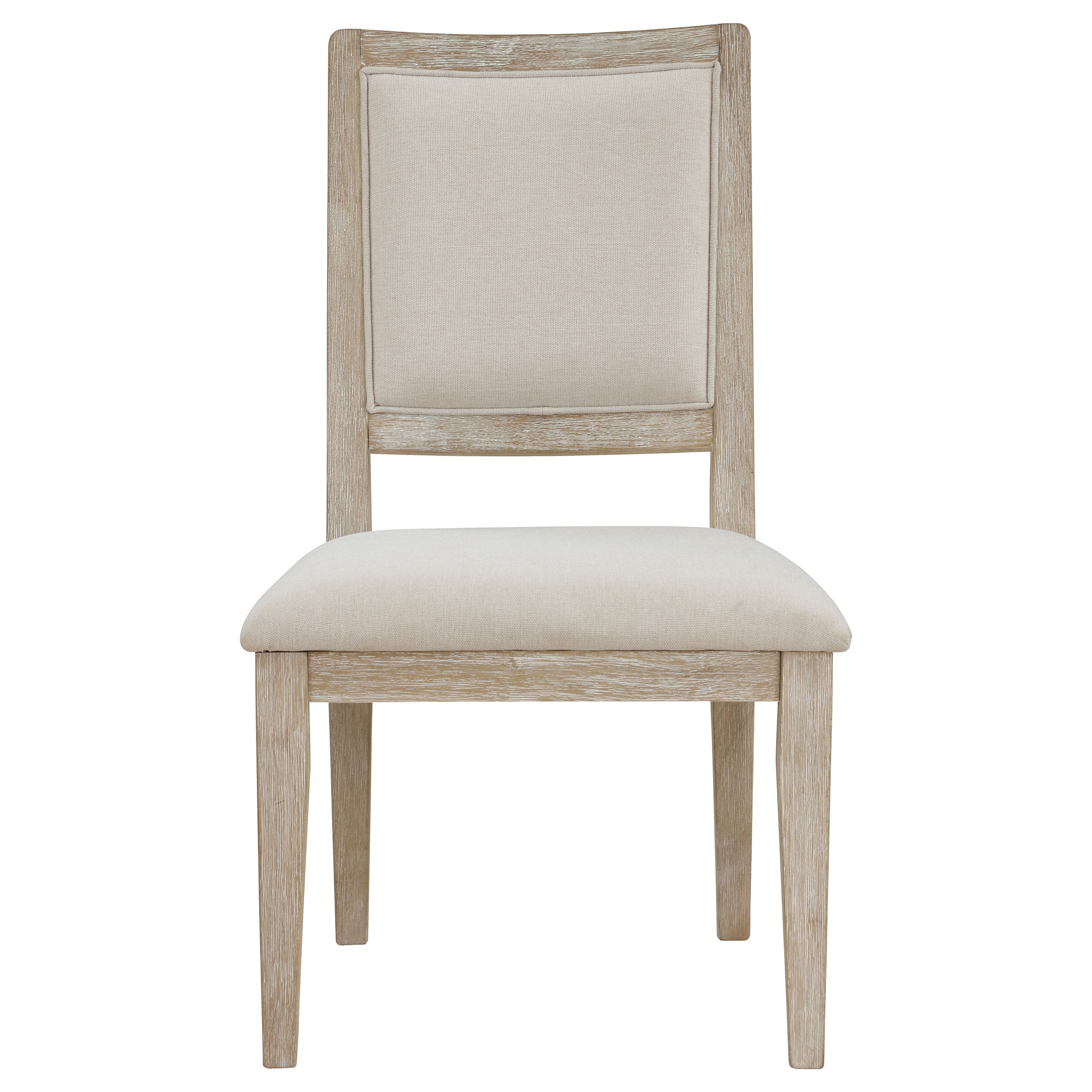 Trofello Cushioned Dining Side Chair White Washed (set Of 2) - MyWaynesHome #