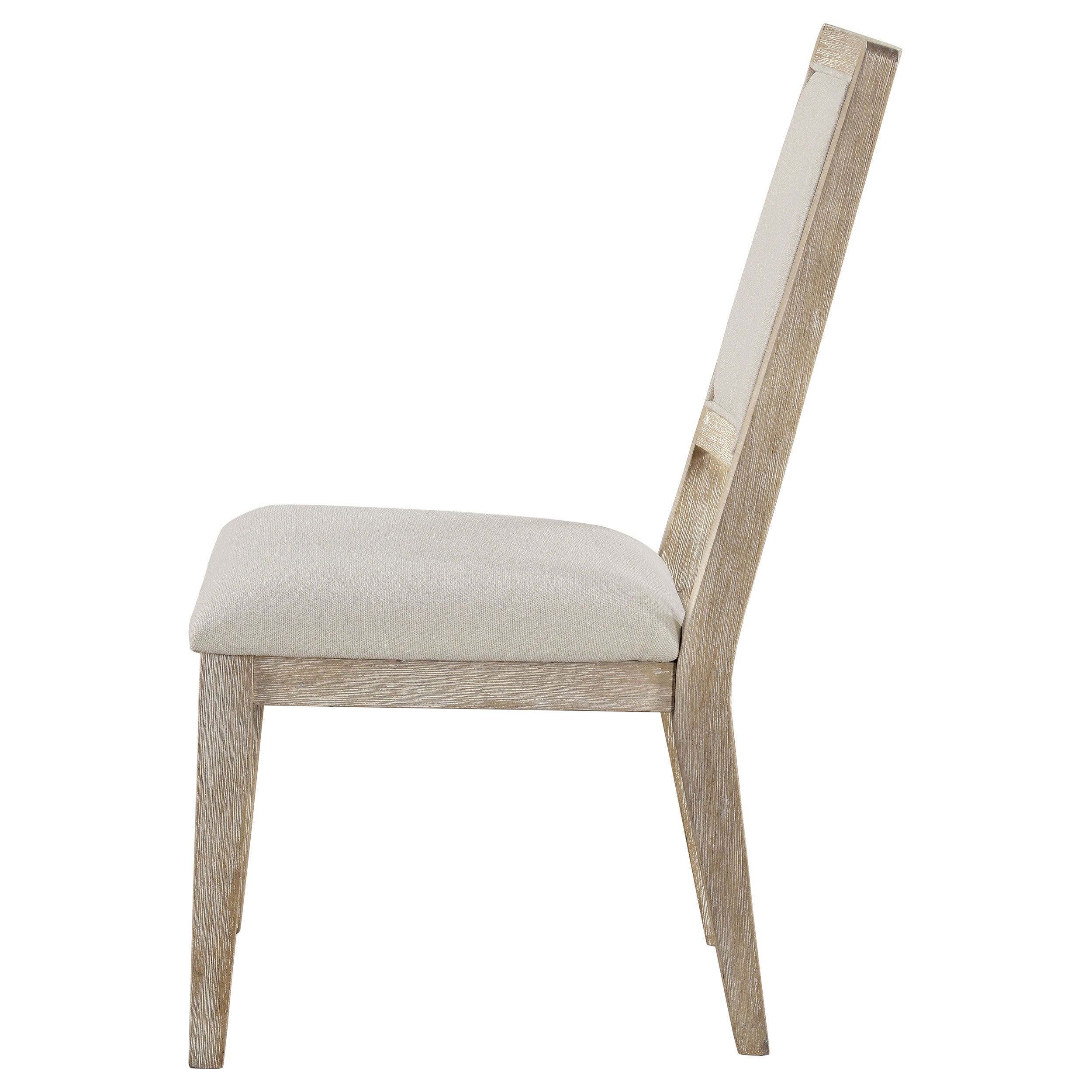 Trofello Cushioned Dining Side Chair White Washed (set Of 2) - MyWaynesHome #