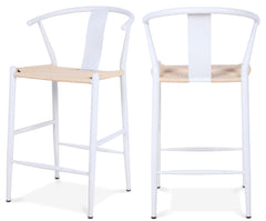 Beck - Hand Woven Rope Stool (Set of 2)