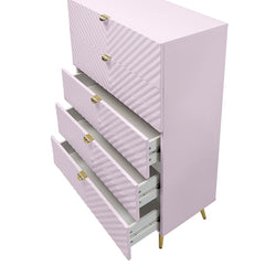 Gaines - Chest - Pink High Gloss