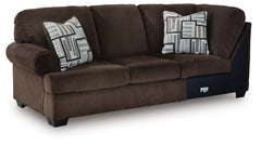 Kimlee - Sectional And Ottoman Set