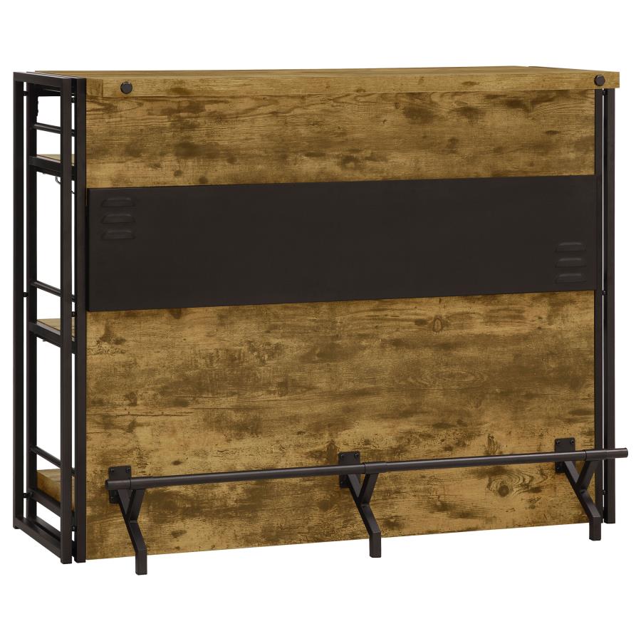 Renaldi Brown Home Bar - MyWaynesHome #