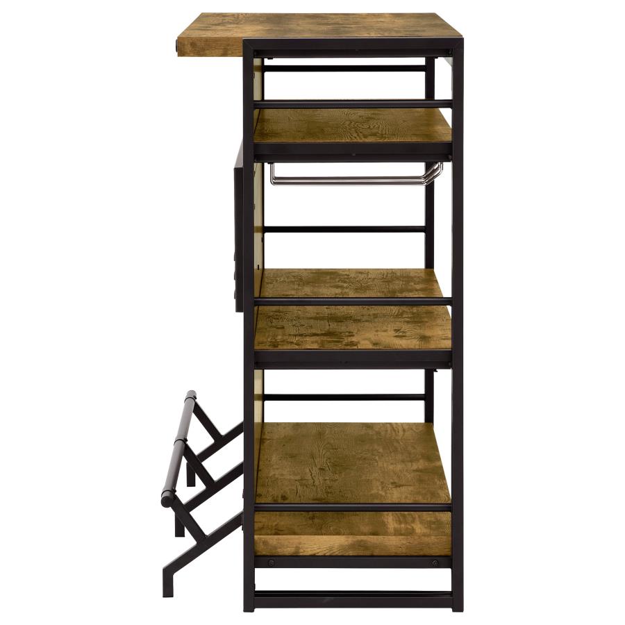 Renaldi Brown Home Bar - MyWaynesHome #