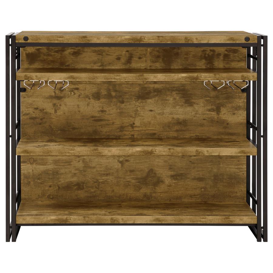 Renaldi Brown Home Bar - MyWaynesHome #