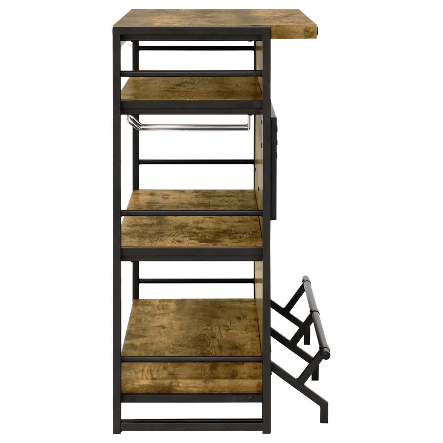 Renaldi Brown Home Bar - MyWaynesHome #