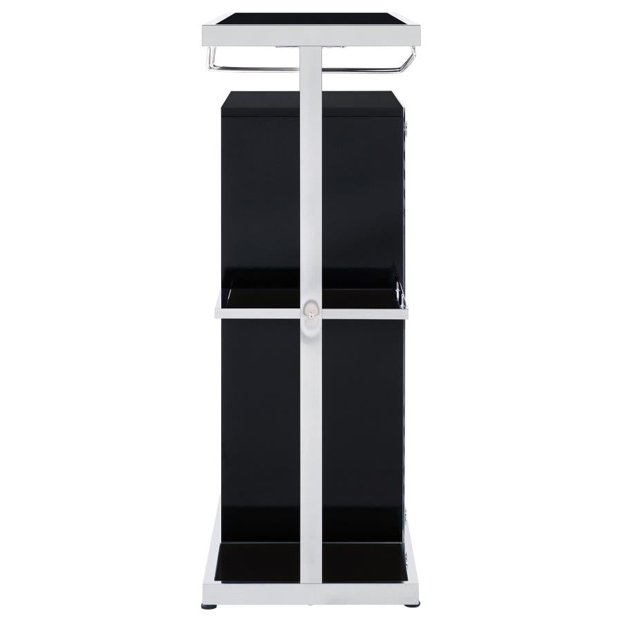Zinnia Black Home Bar - MyWaynesHome #