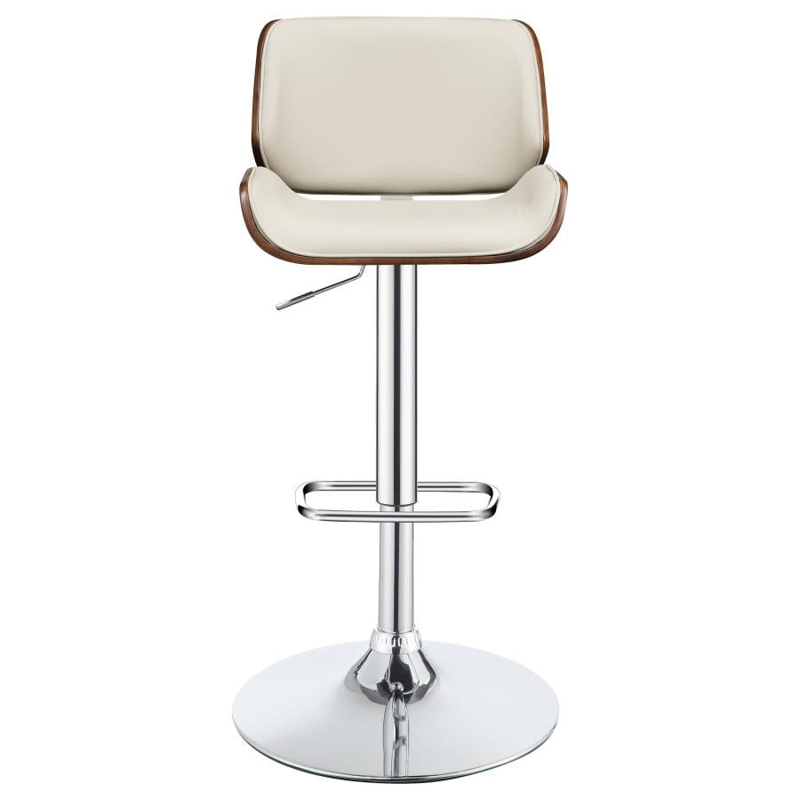 Folsom Ivory Adjustable Bar Stool - MyWaynesHome #
