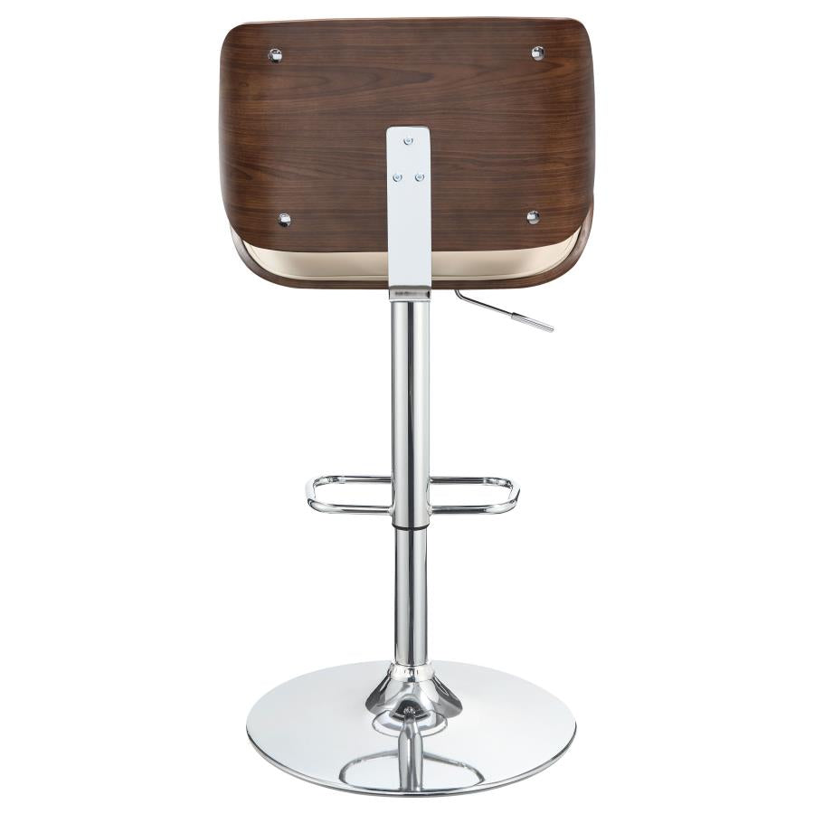 Folsom Ivory Adjustable Bar Stool - MyWaynesHome #