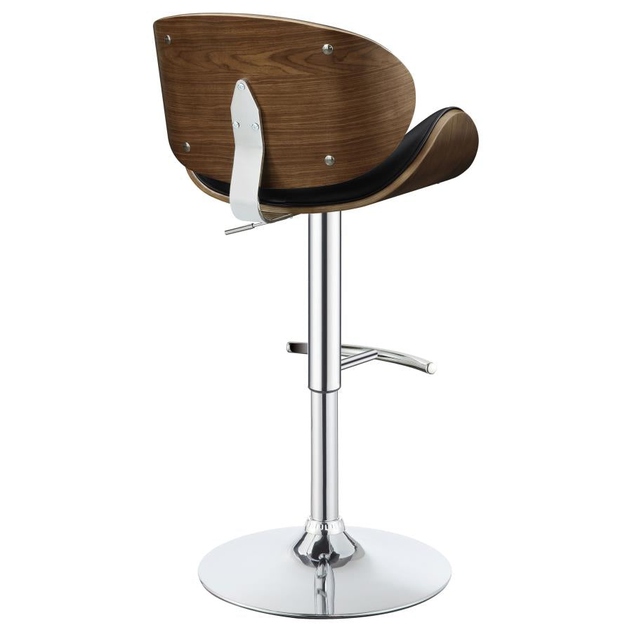 Harris Black Adjustable Bar Stool - MyWaynesHome #