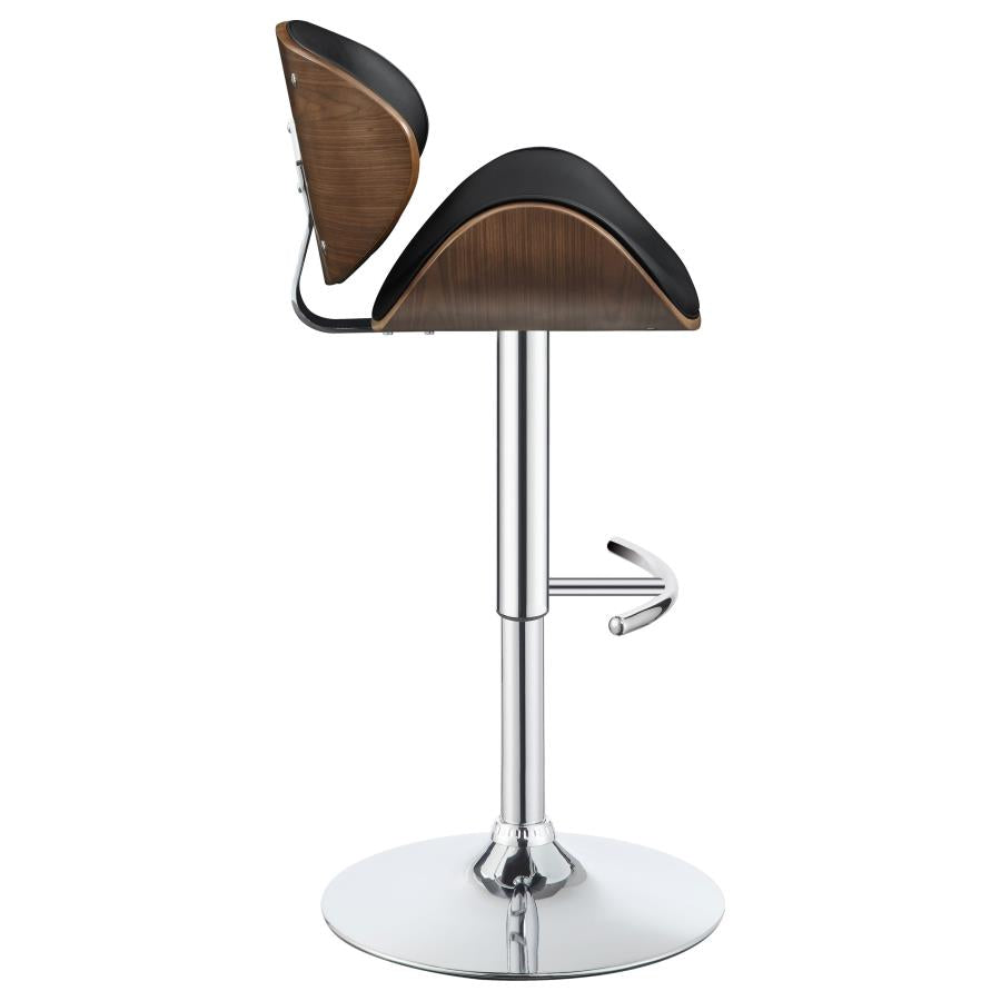 Harris Black Adjustable Bar Stool - MyWaynesHome #