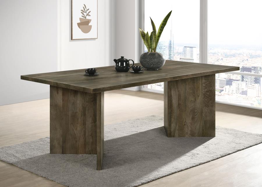 Tyler Brown Dining Table - MyWaynesHome #