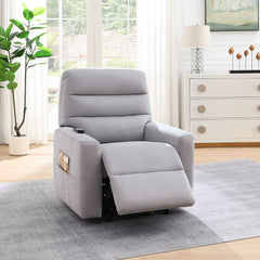 Freddie - Power Motion Recliner With Lift - Gray