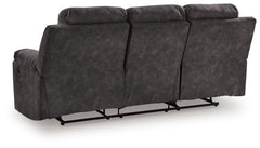 Brysonview - Reclining Sofa - Charcoal