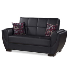 Ottomanson Armada Air - Upholstered Convertible Loveseat With Storage