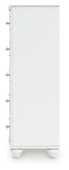 Kozlani - Five Drawer Chest - White
