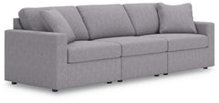 Modmax - Straight Sectional - Granite