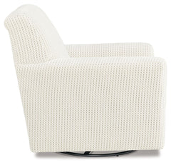Herstow - Sillón planeador giratorio - Marfil