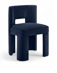 Zuno - Velvet Performance Fabric Upholstered Dining Chair (Set of 2)