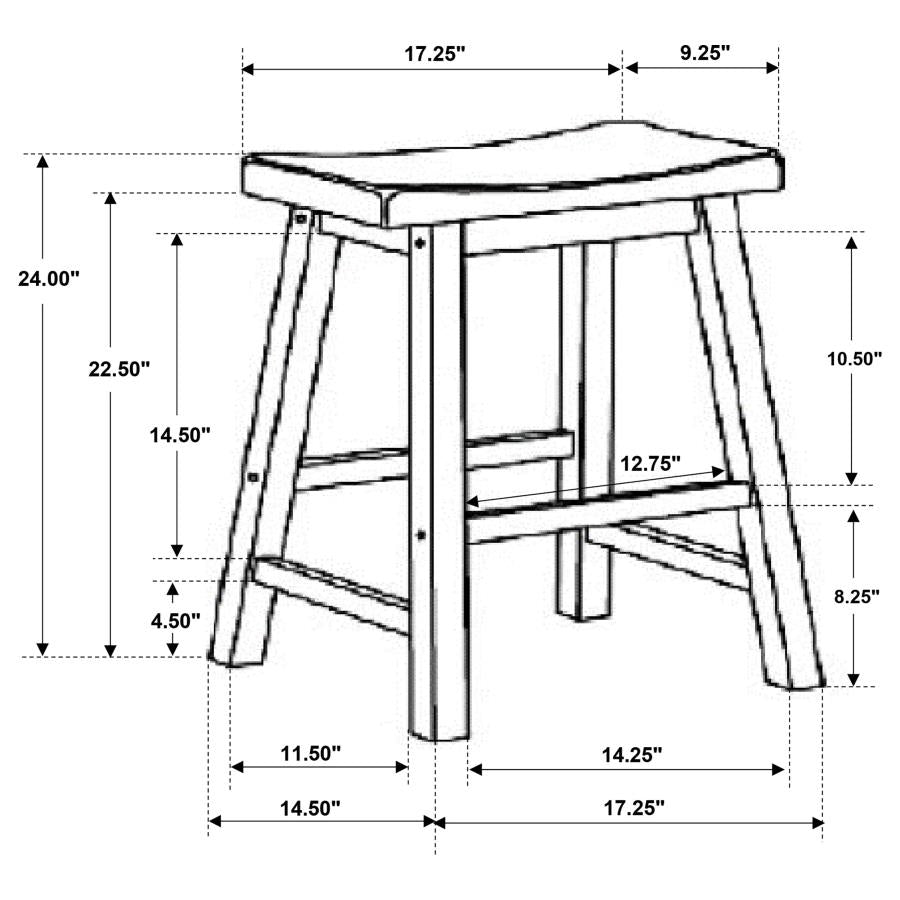Durant Brown Counter Stool - MyWaynesHome #