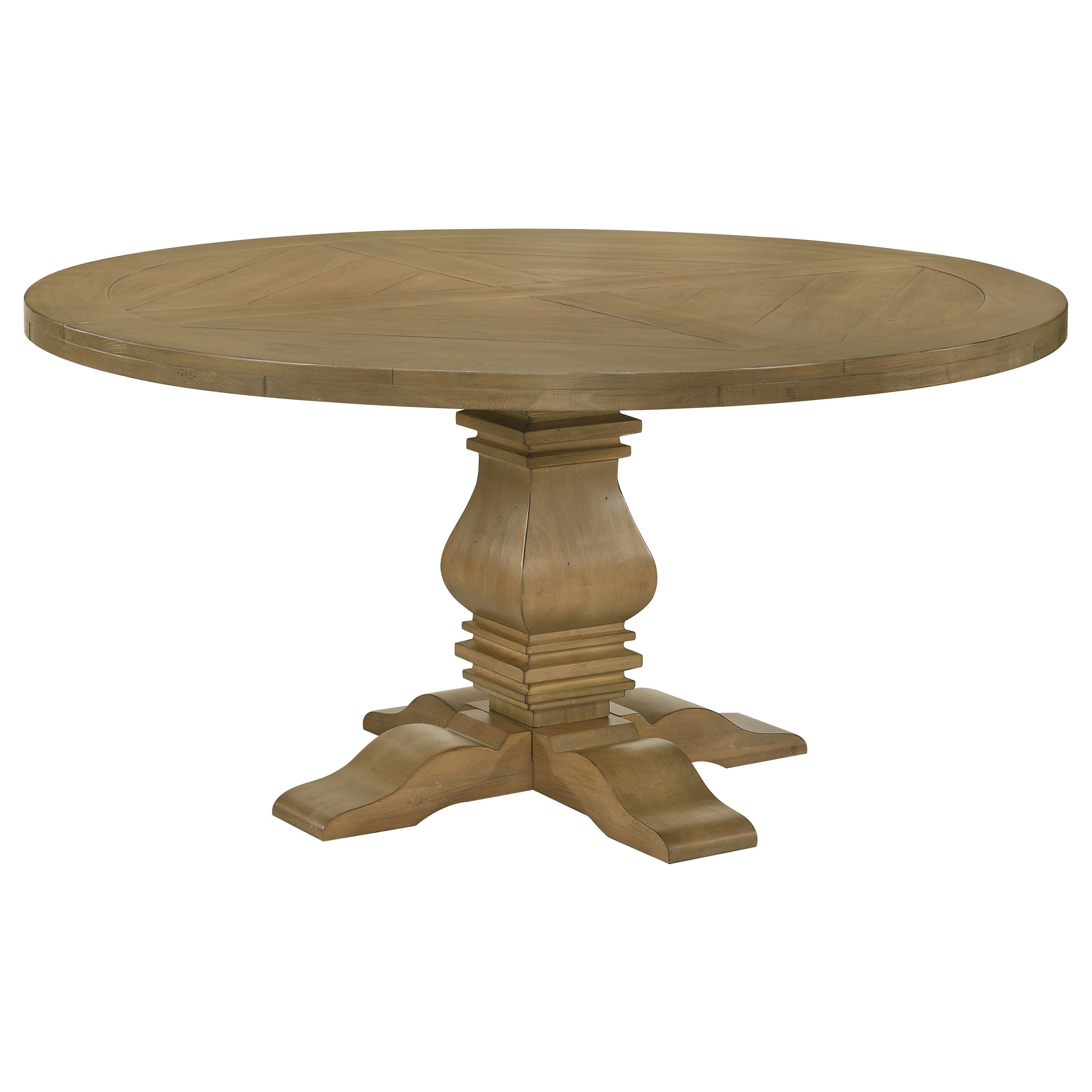 Florence 5-piece Round Dining Table Set Rustic Honey - MyWaynesHome #