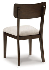Mallenette - Dining Upholstered Side Chair (Set of 2) - Merlot