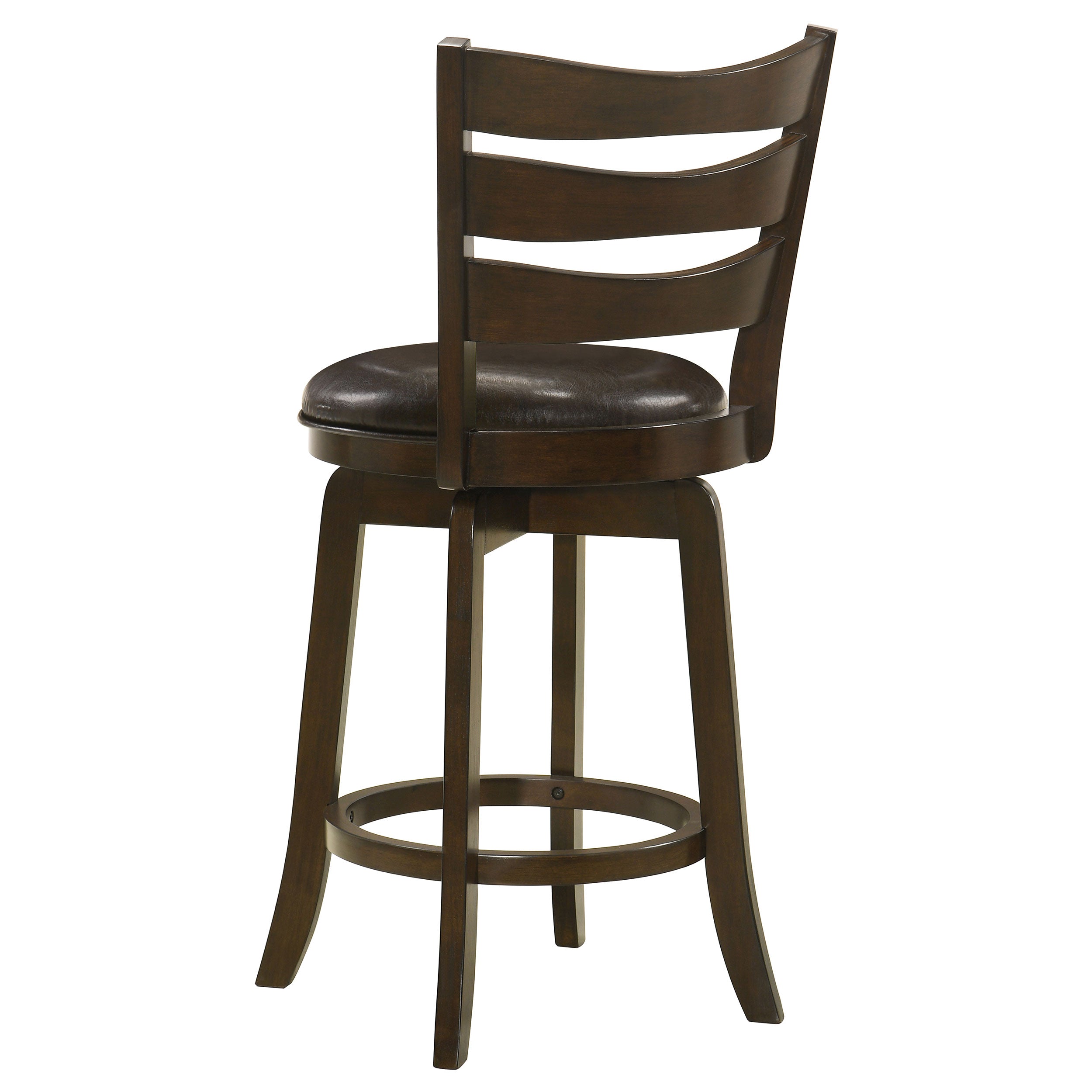 Murphy Wood Counter Height Swivel Bar Chair Dark Brown - MyWaynesHome #