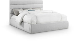 Adam - Linen Fabric Bed With 52" Headboard