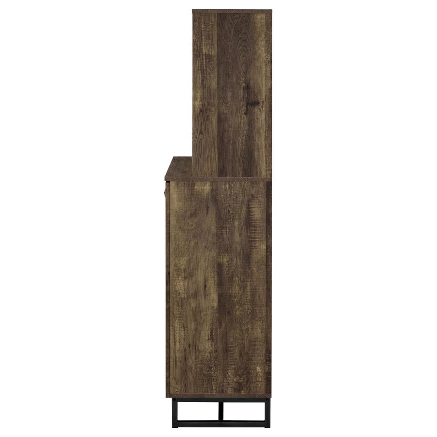Mendoza Brown Bar Cabinet - MyWaynesHome #