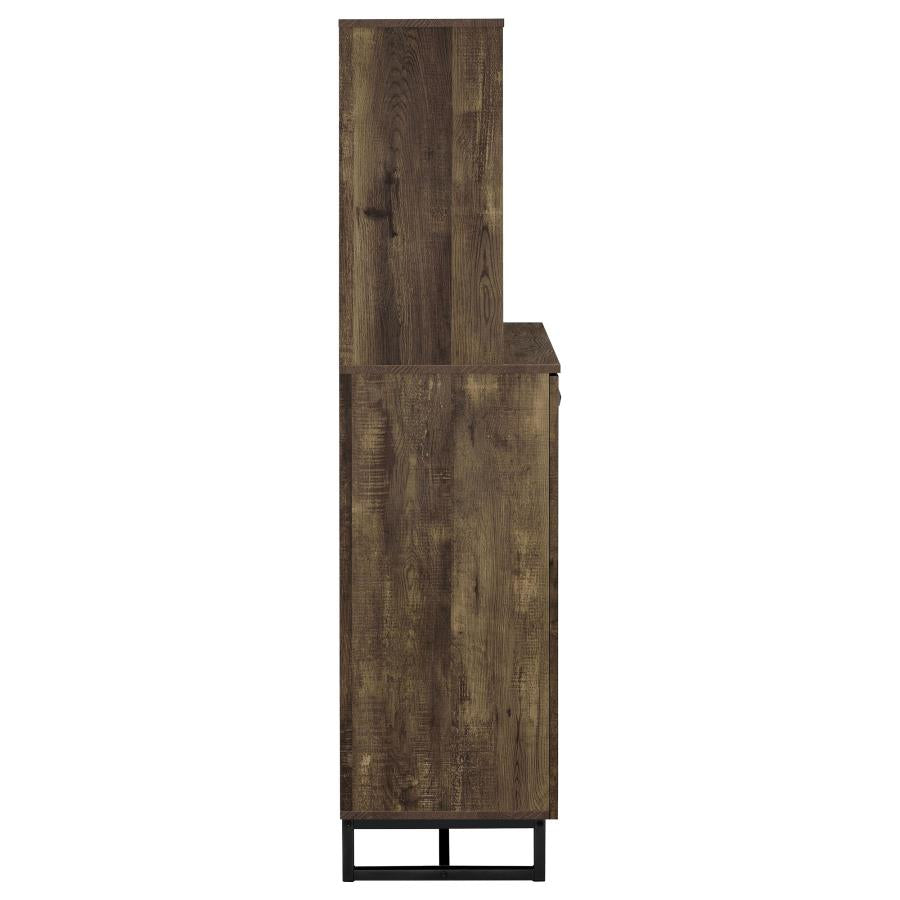 Mendoza Brown Bar Cabinet - MyWaynesHome #