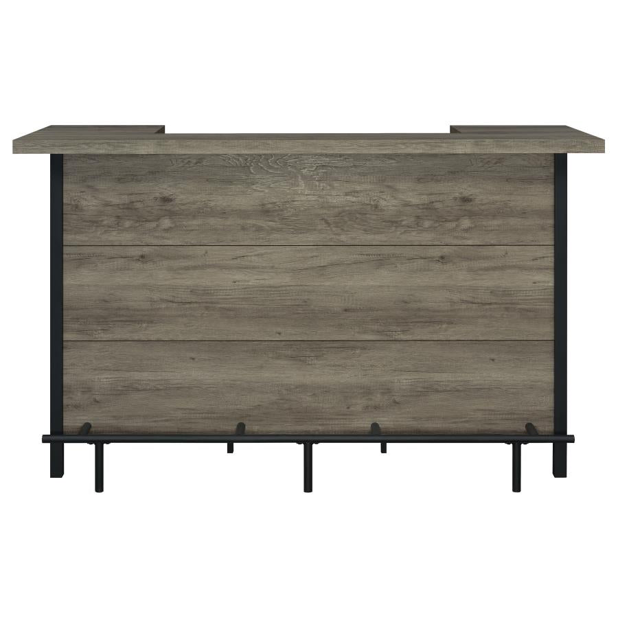 Bellemore Brown Home Bar - MyWaynesHome #