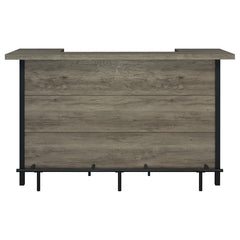 Bellemore Brown Home Bar - MyWaynesHome #