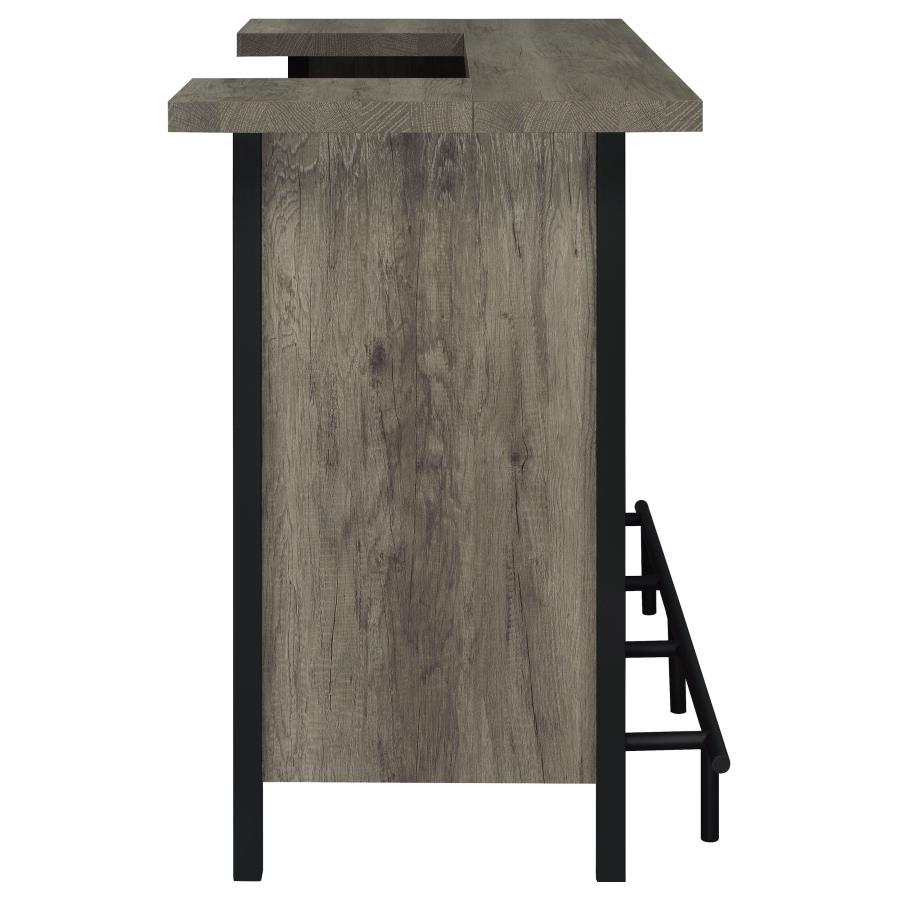 Bellemore Brown Home Bar - MyWaynesHome #