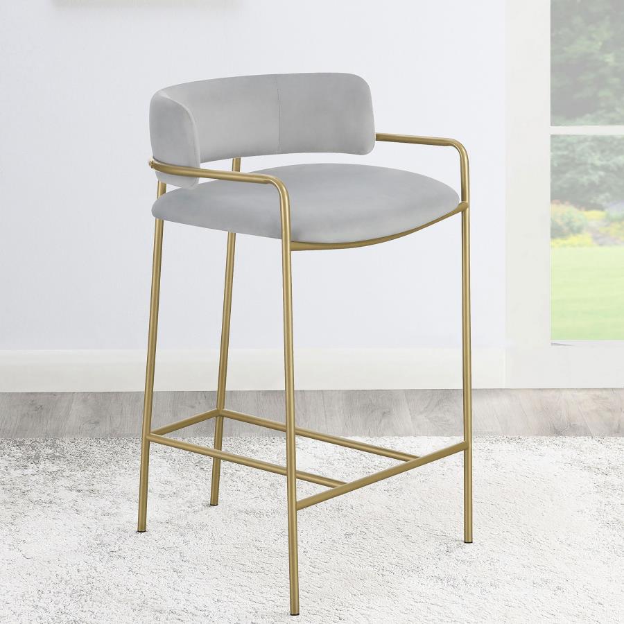 Comstock Grey Counter Stool - MyWaynesHome #