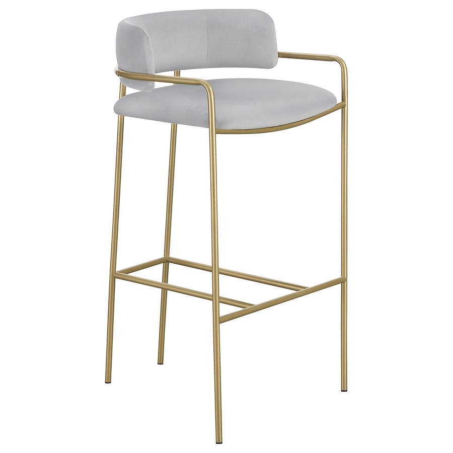 Comstock Grey Bar Stool - MyWaynesHome #