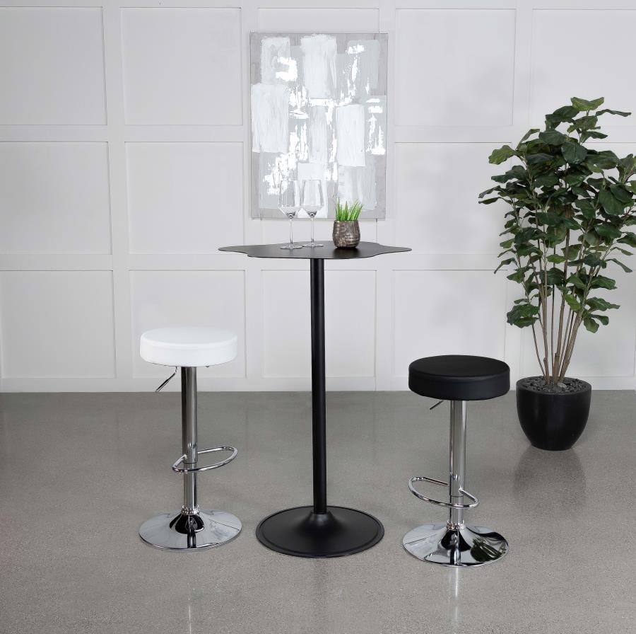 Keanu Black Bar Table - MyWaynesHome #