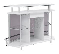 Gideon White Home Bar - MyWaynesHome #