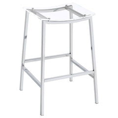 Jovani Silver Bar Stool - MyWaynesHome #