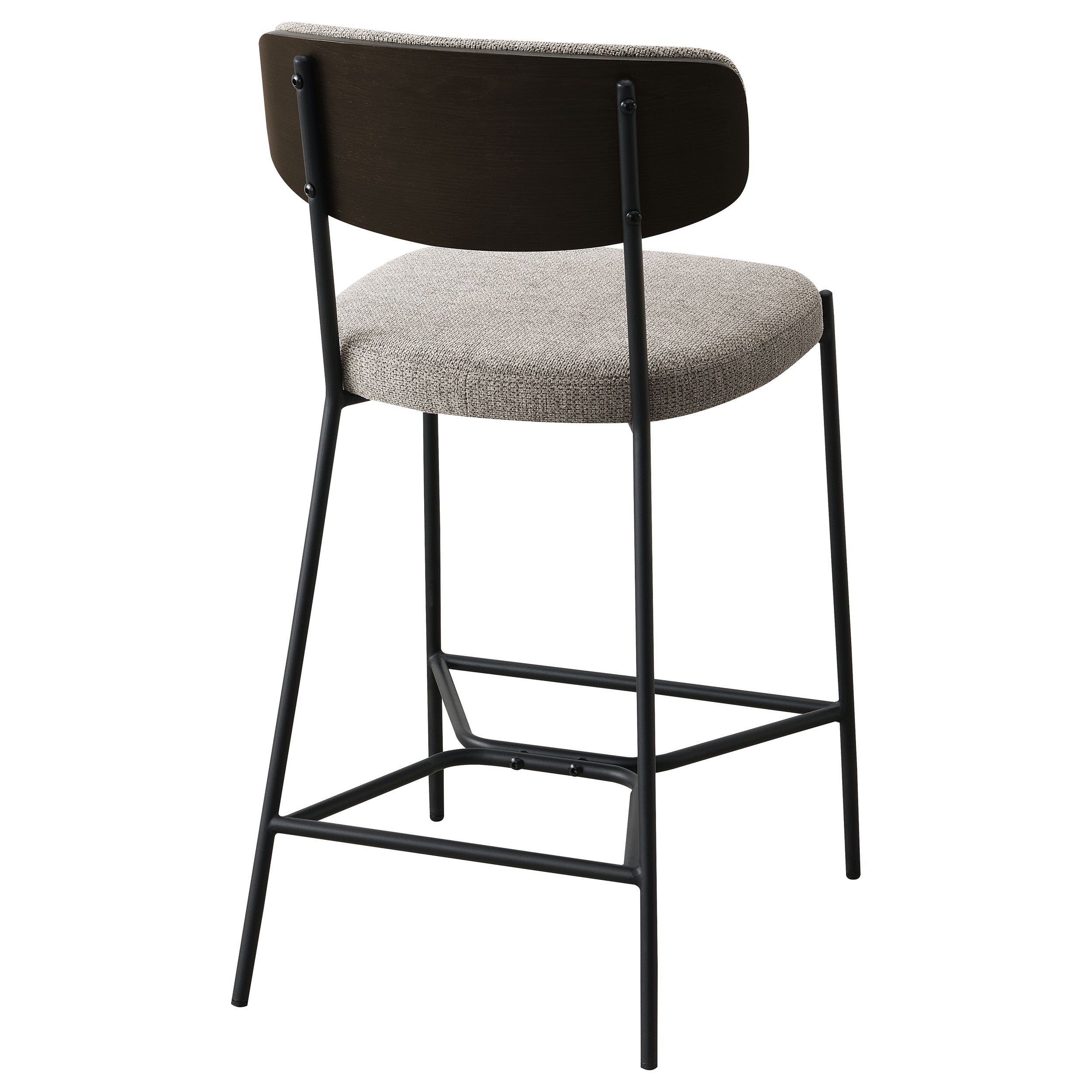 Elison Counter Height Bar Stool Light Brown (set Of 2) - MyWaynesHome #