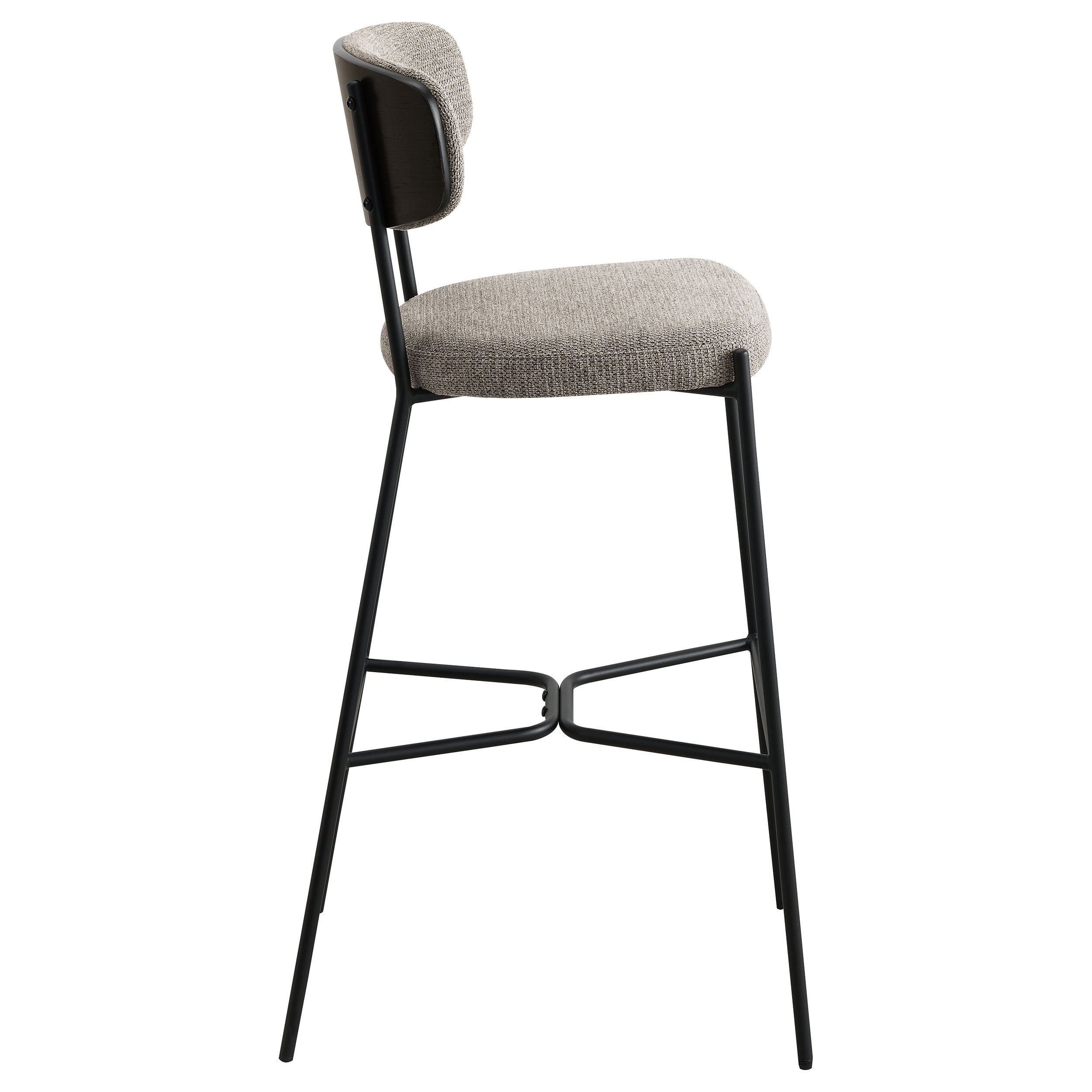 Elison Pub Height Bar Stool Light Brown (set Of 2) - MyWaynesHome #