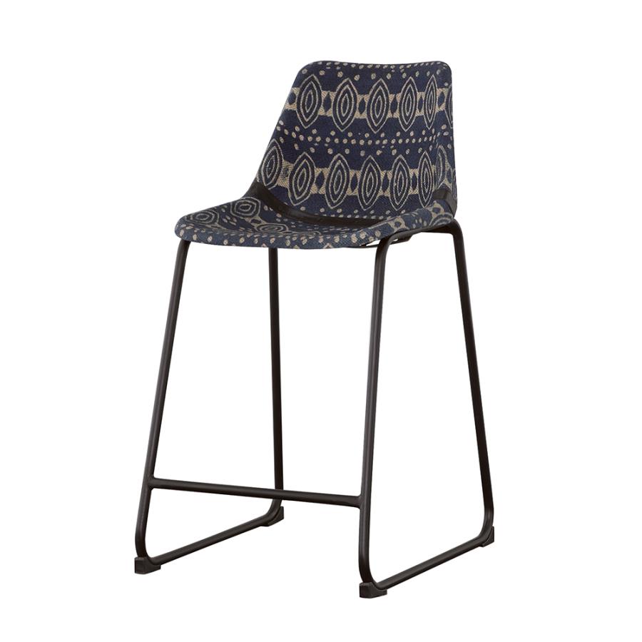Marquise Blue Counter Stool - MyWaynesHome #