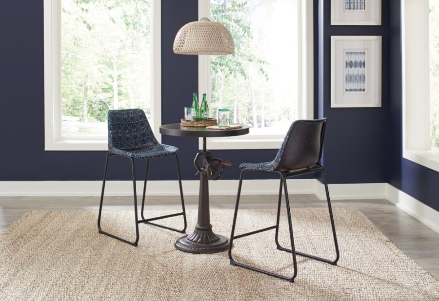 Marquise Blue Counter Stool - MyWaynesHome #