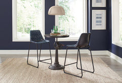 Marquise Blue Counter Stool - MyWaynesHome #