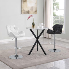 Kenzo Silver Bar Table - MyWaynesHome #