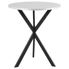 Kenzo Silver Bar Table - MyWaynesHome #