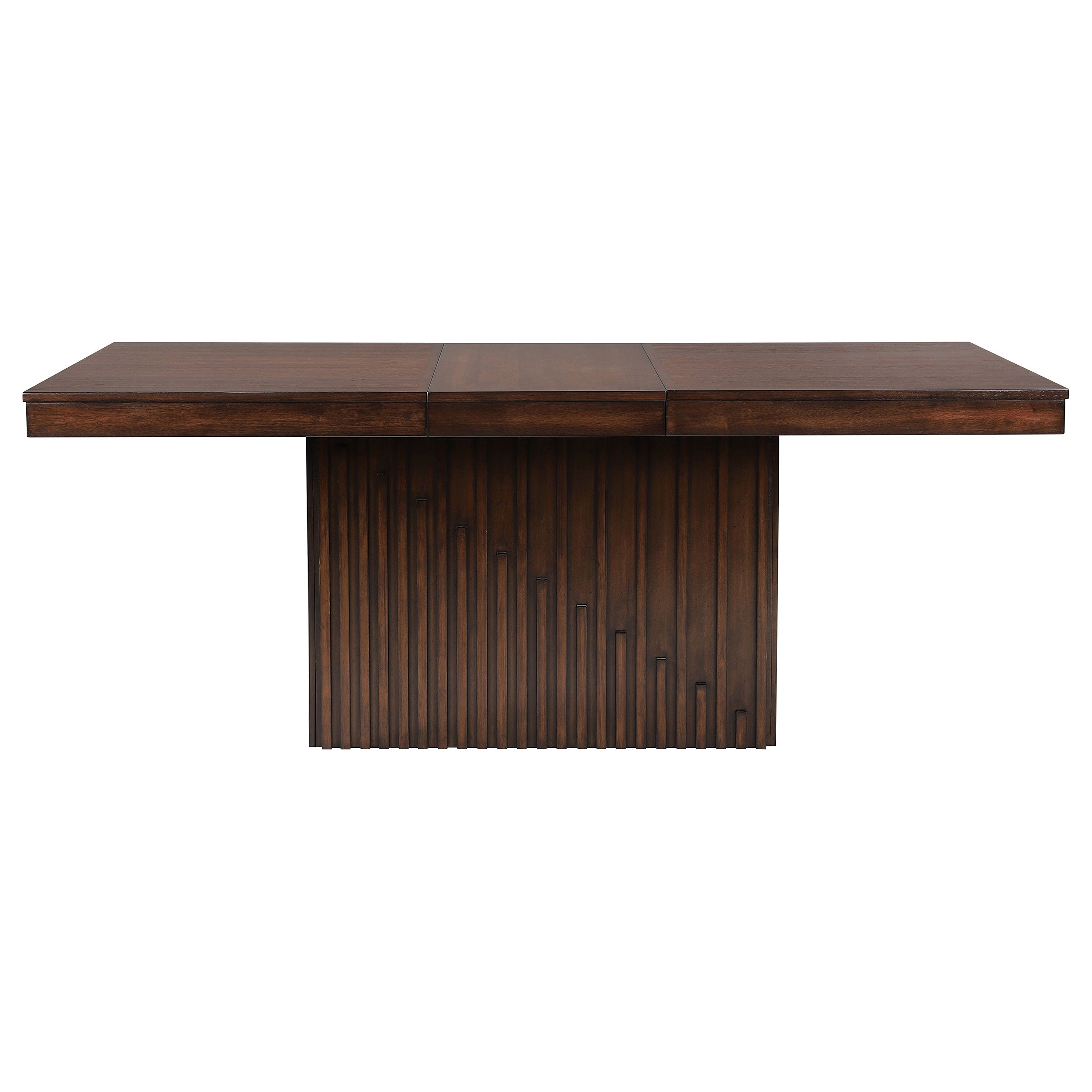 Briarwood 77-inch Extension Leaf Dining Table Mango Oak - MyWaynesHome #