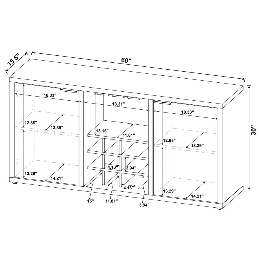 Brown Sideboard - MyWaynesHome #
