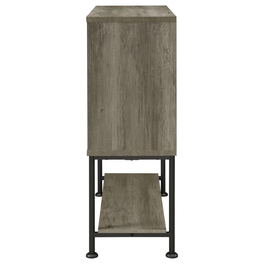 Claremont Grey Bar Cabinet - MyWaynesHome #