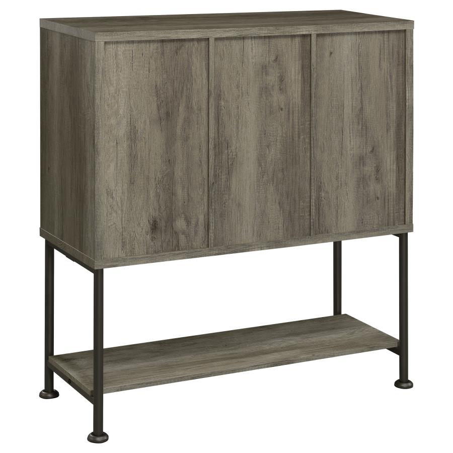 Claremont Grey Bar Cabinet - MyWaynesHome #