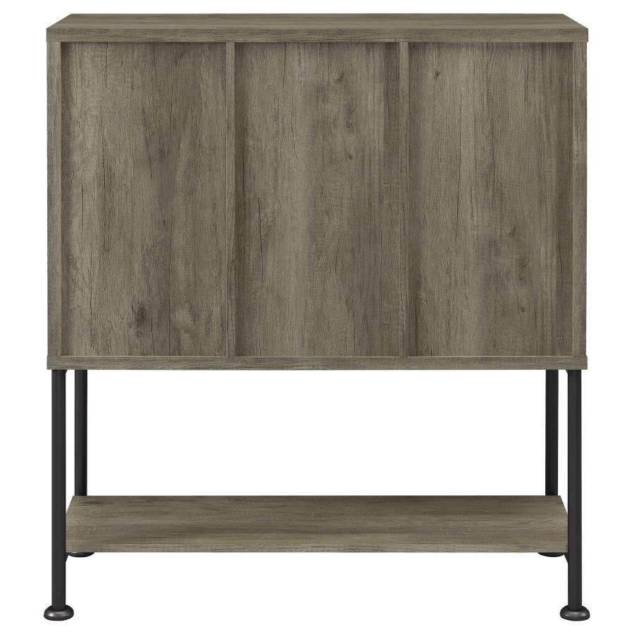 Claremont Grey Bar Cabinet - MyWaynesHome #
