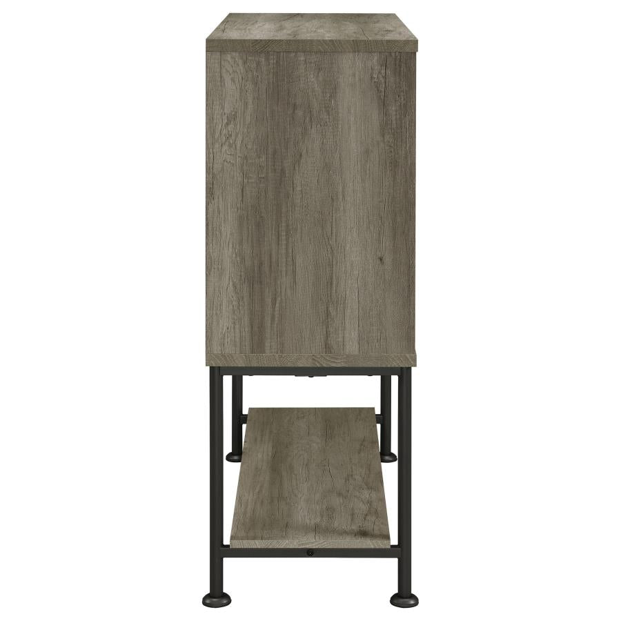 Claremont Grey Bar Cabinet - MyWaynesHome #